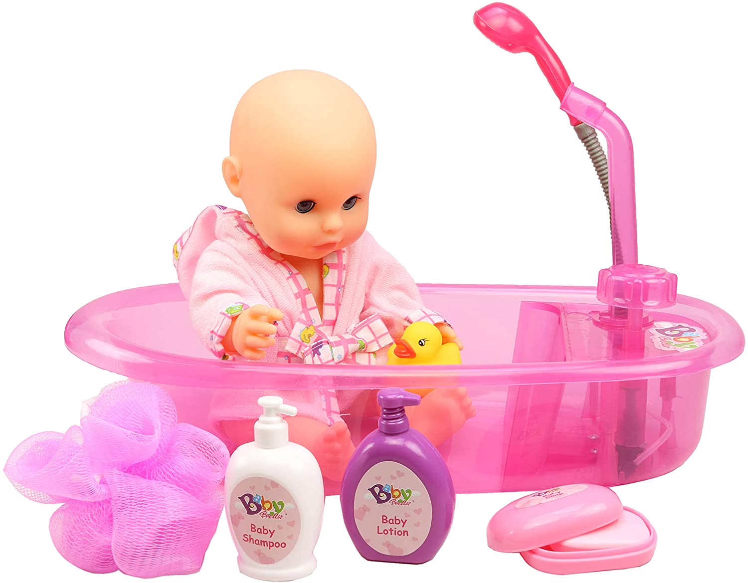 doll and bath set