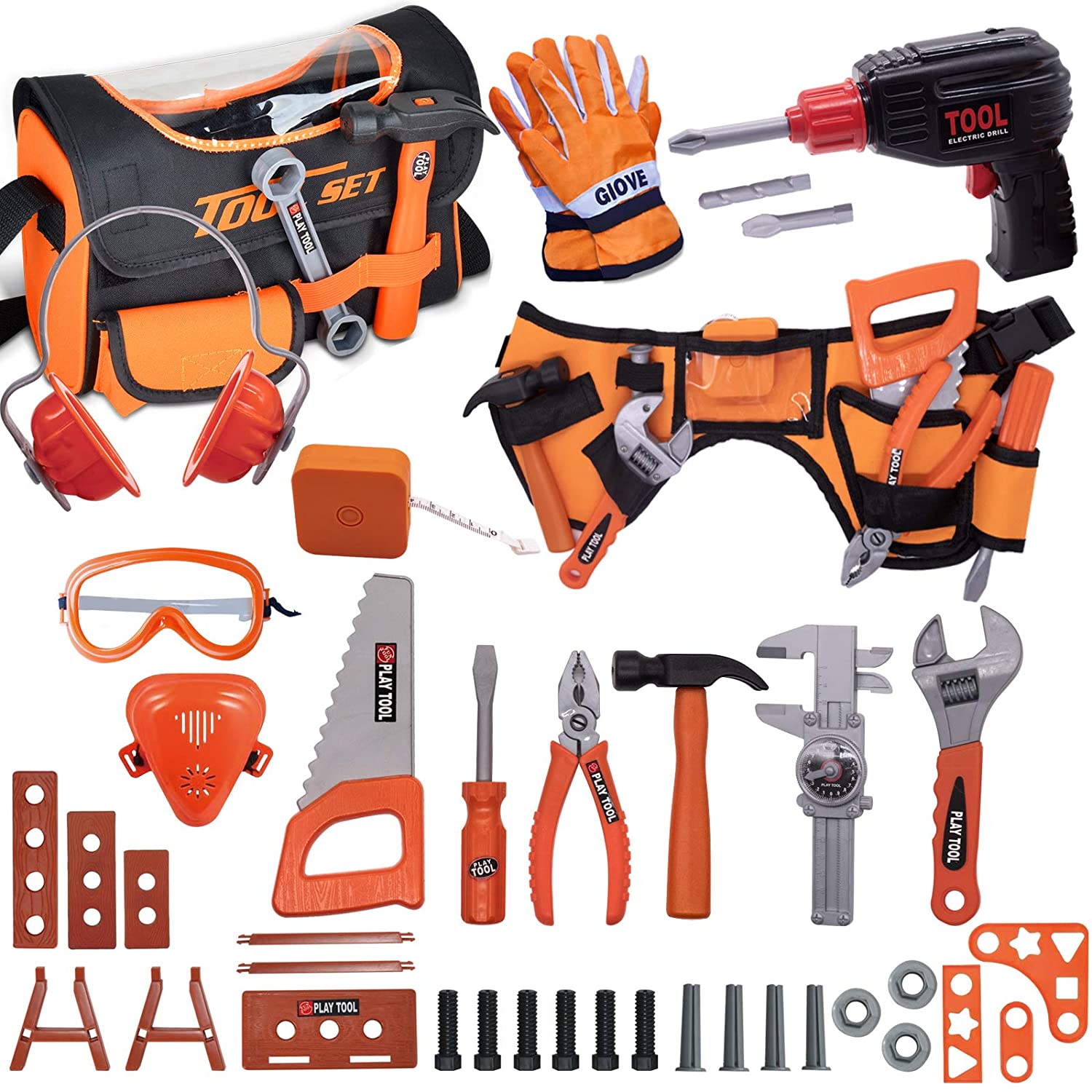 construction tool set toys