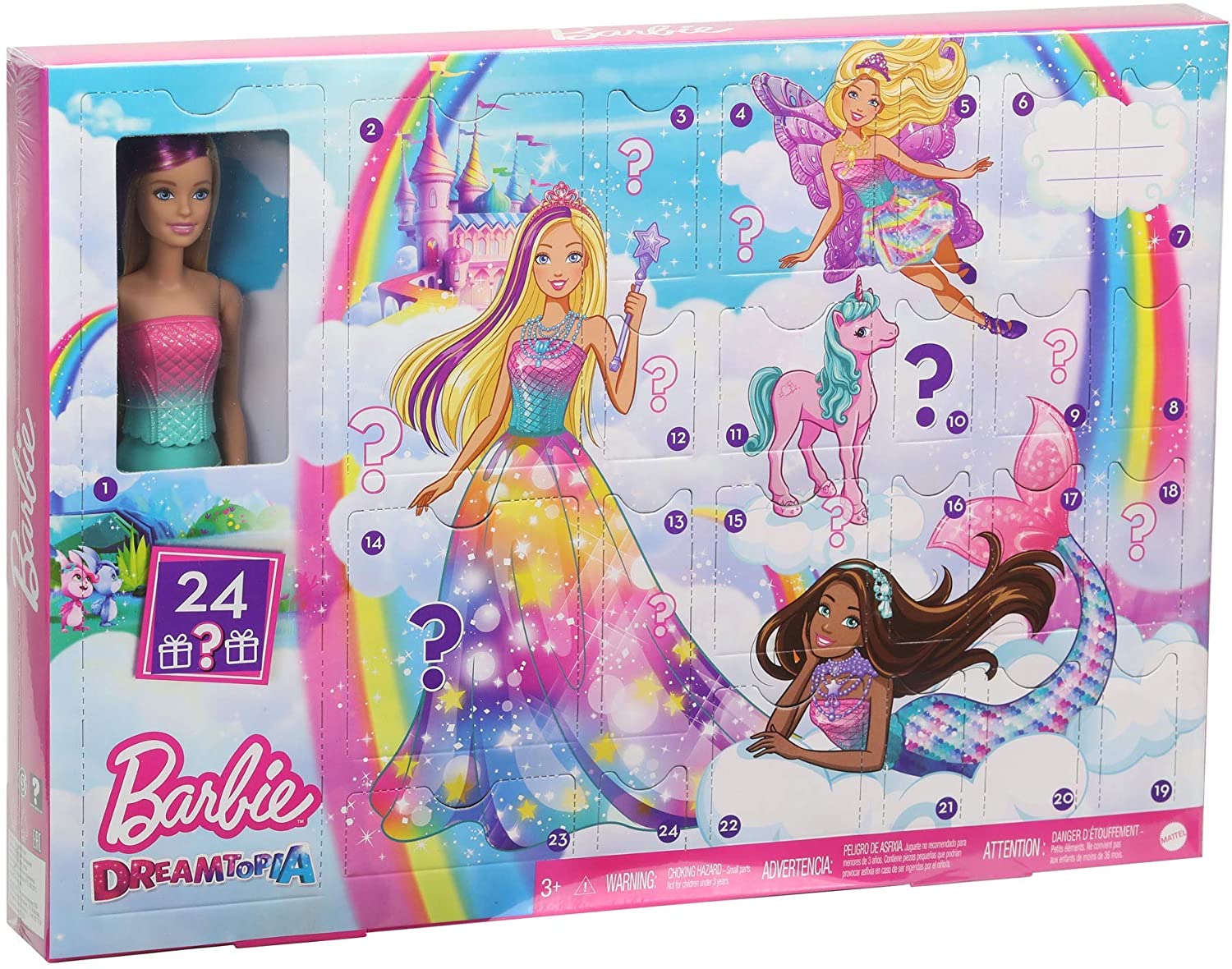 barbie calendar advent