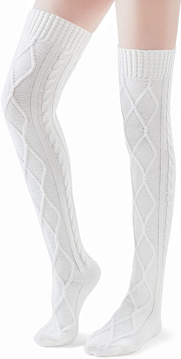 womens white boot socks