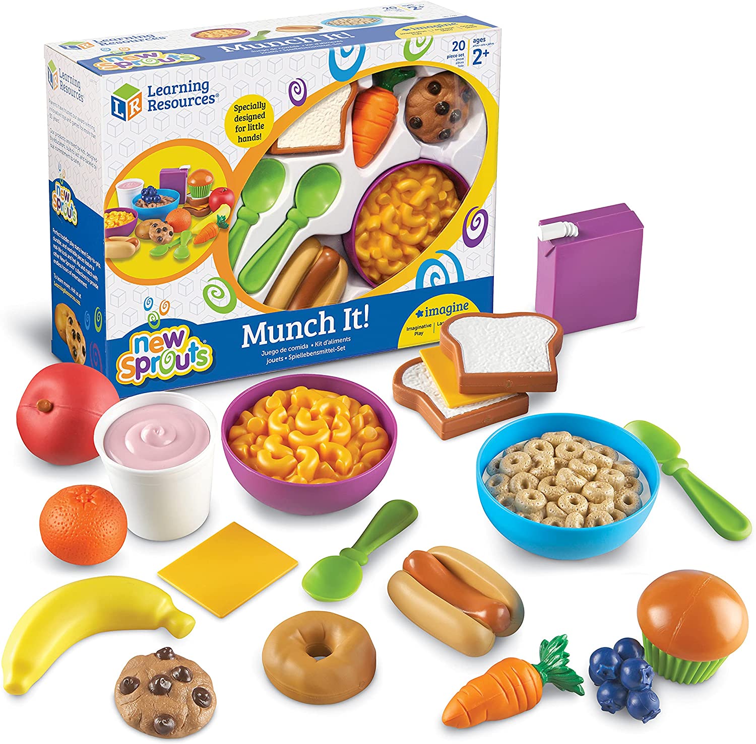 learning resources play food set