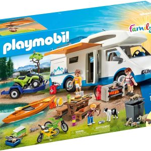 playmobil camping mega set toy