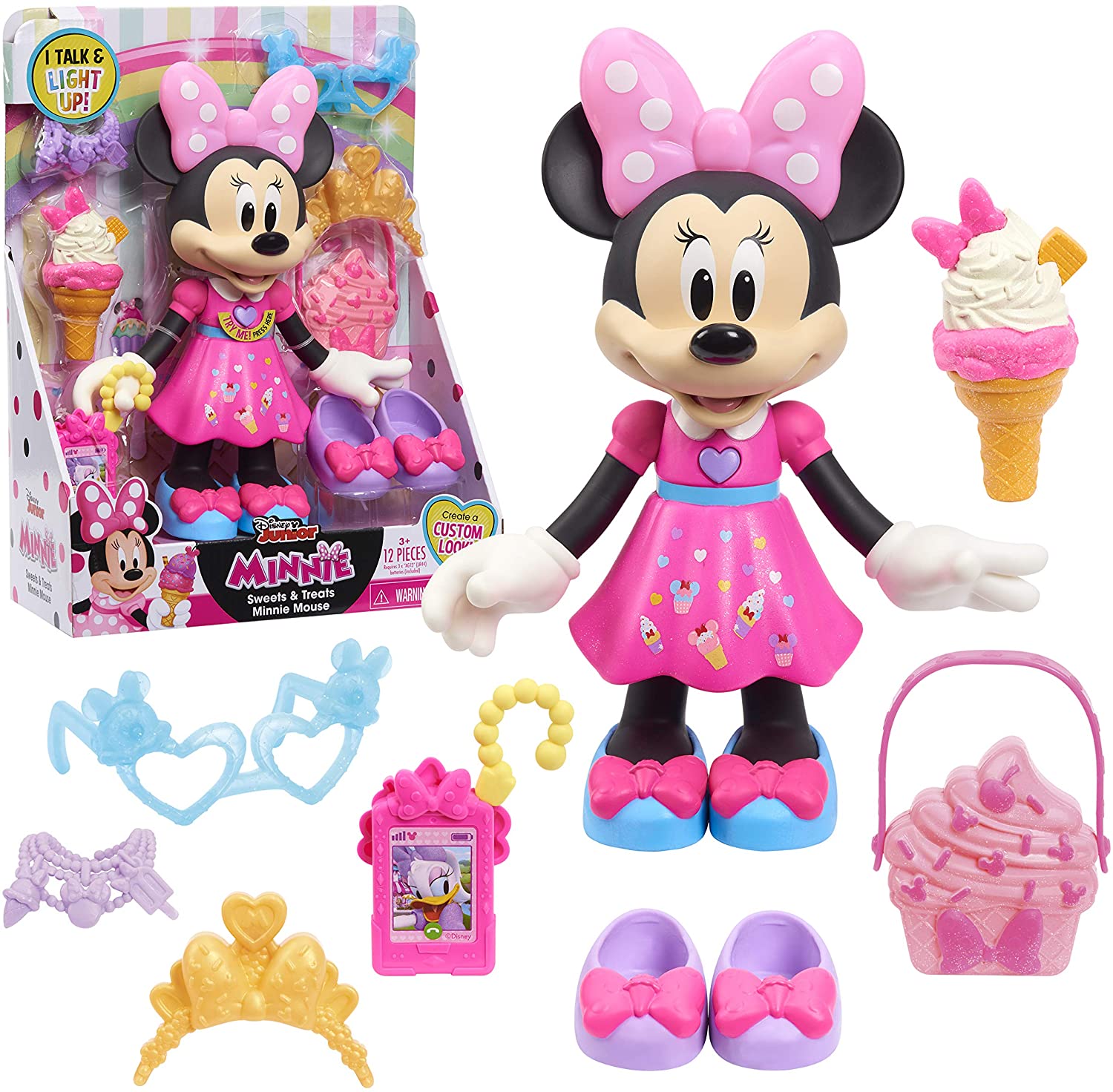 light up minnie mouse doll