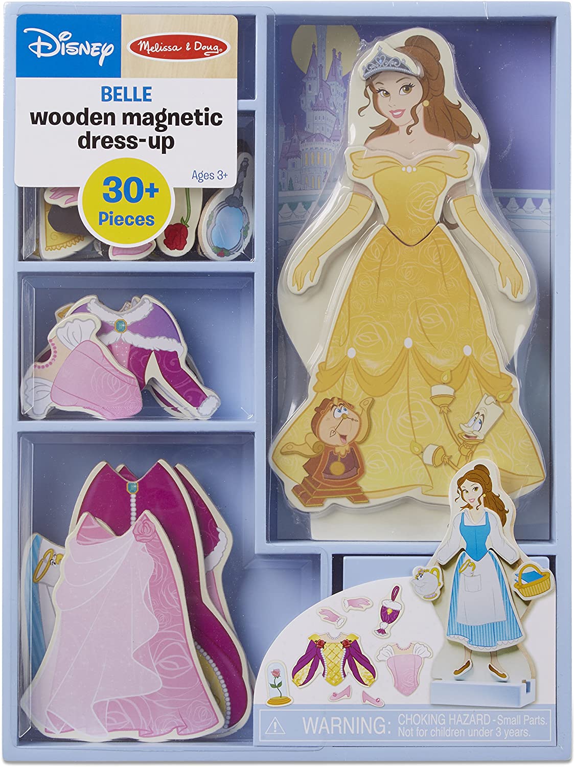 melissa and doug wooden magnetic dress up