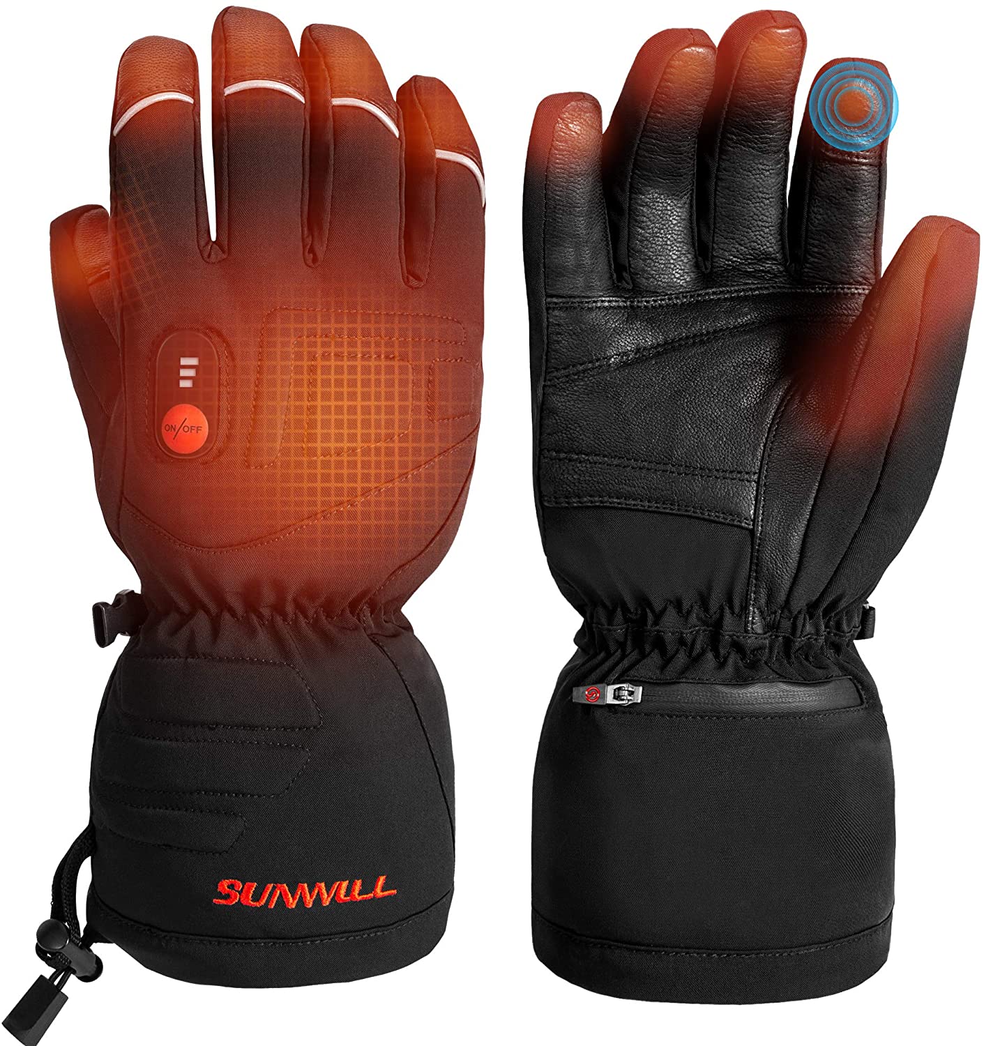 heated hunting gloves for men