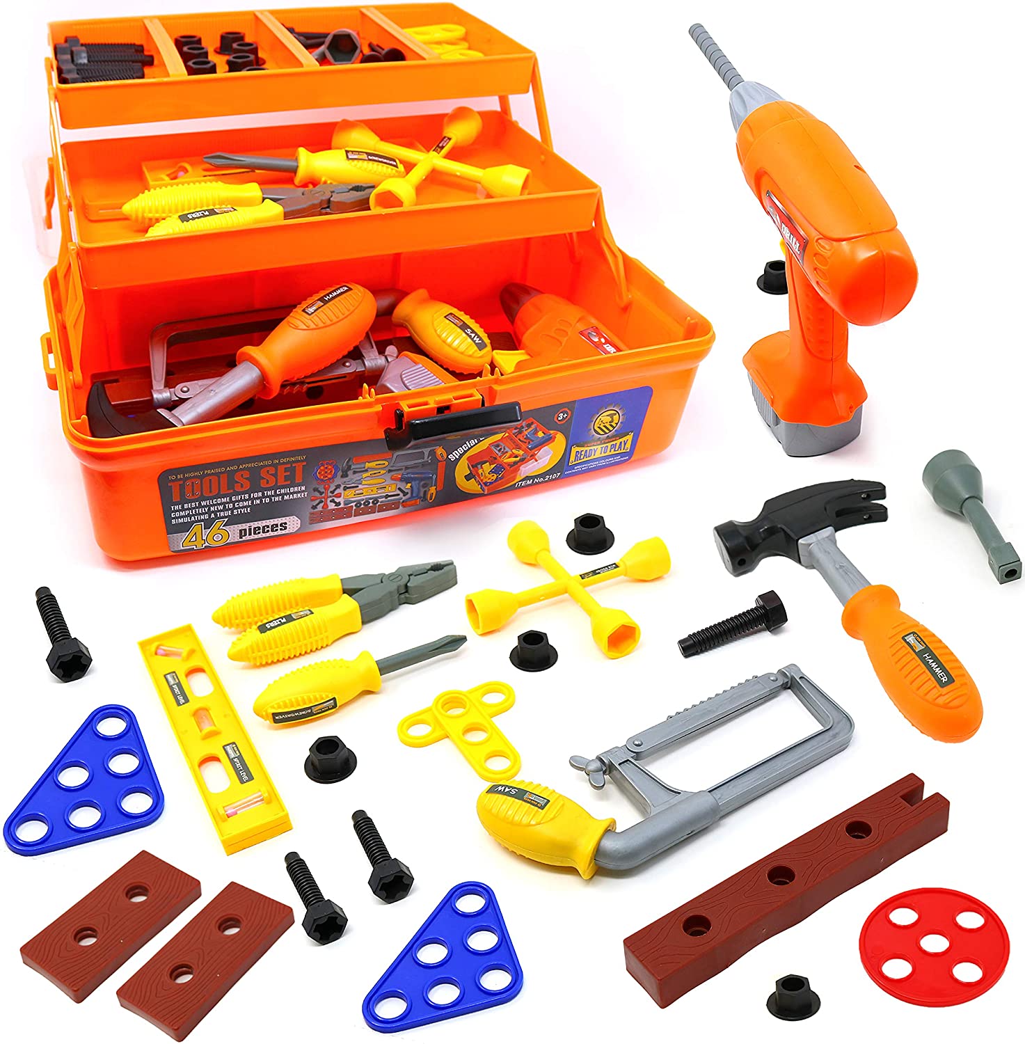 childrens tool set real