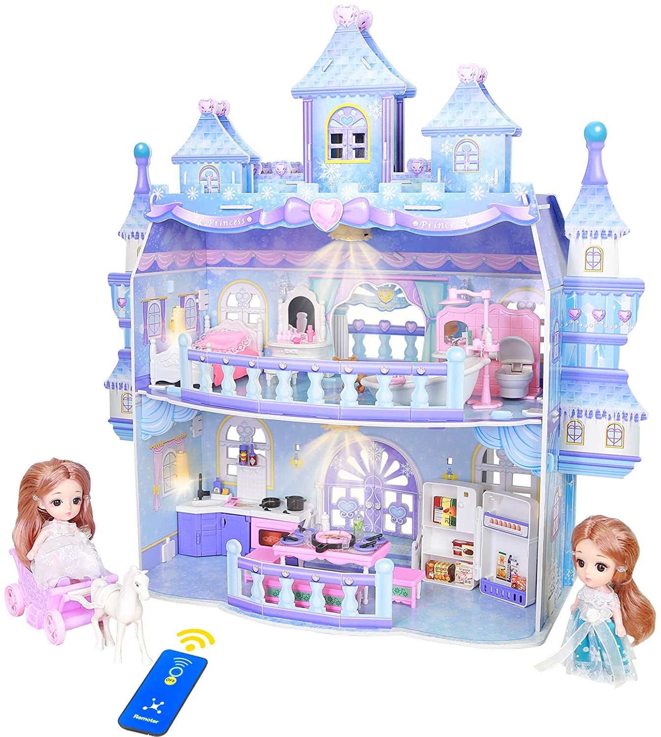 princess doll house castle