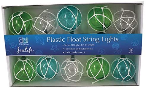 plastic float string lights