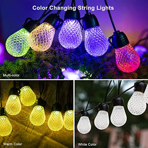 colored led string lights