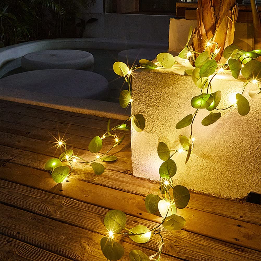 solar ivy string lights