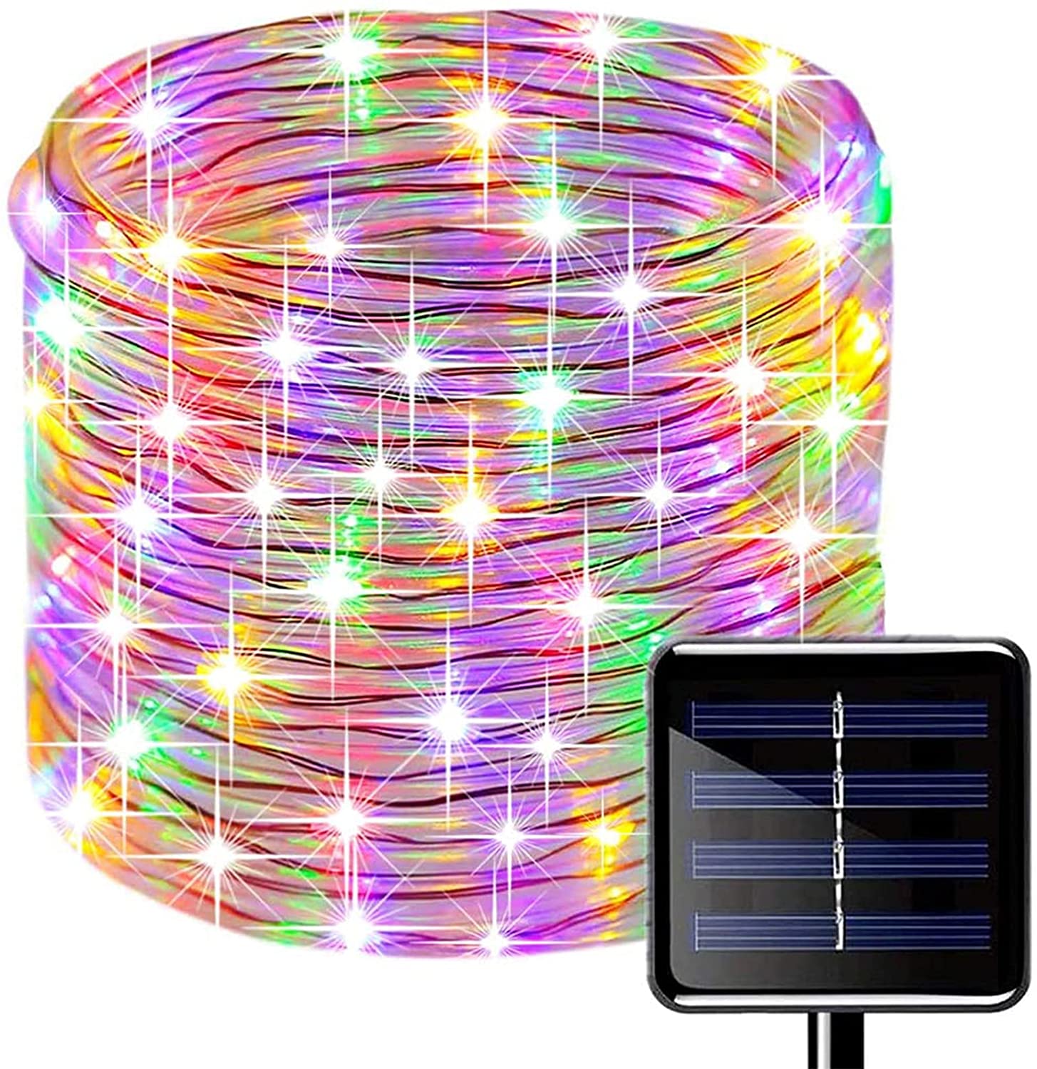 solar rope lights 20m