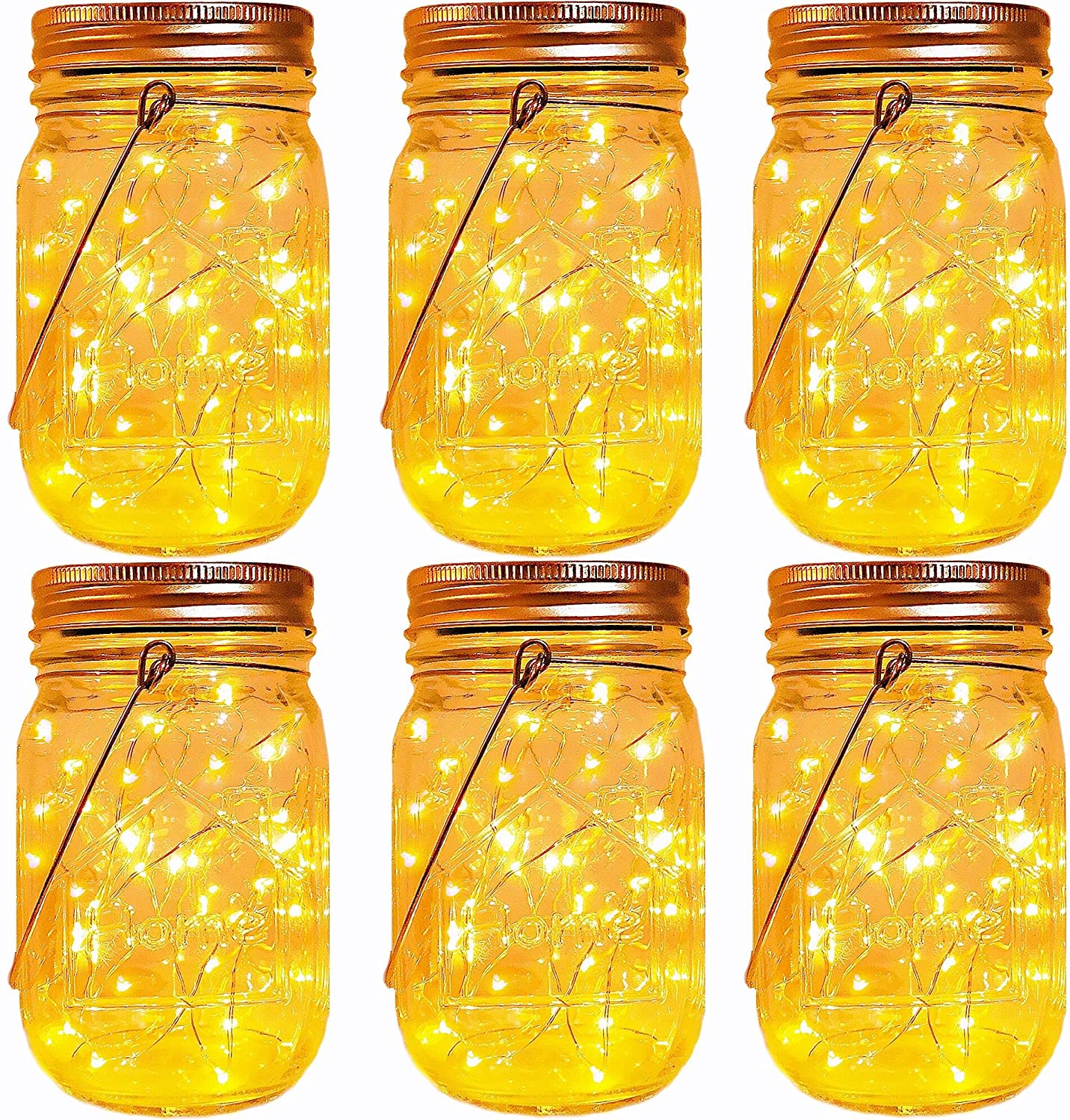 garden jar lights