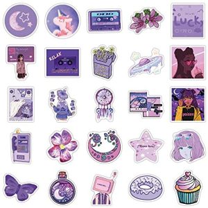 50pcs Cute Purple Stickers For Water Bottles Sticker Packs Set Cute Aesthetic Vsco Vinyl Stickers Phone Laptop Computer Stickers Water Bottle Stickers Waterproof Stickers For Teens Kids Girls 50pack Homefurniturelife Online