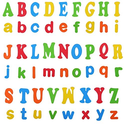 Aneco 1040 Pieces Foam Letter Alphabet Stickers Self-Adhesive Capital Case  Letters Stickers for Arts Craft Supplies, Assorted Colors