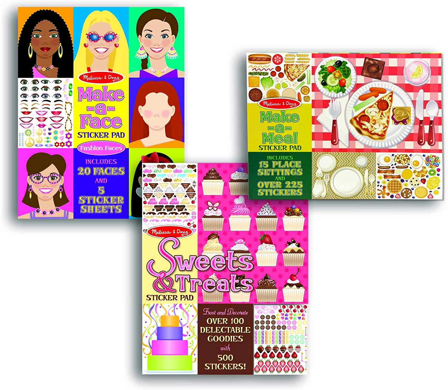 Melissa and doug make a meal hot sale sticker pad