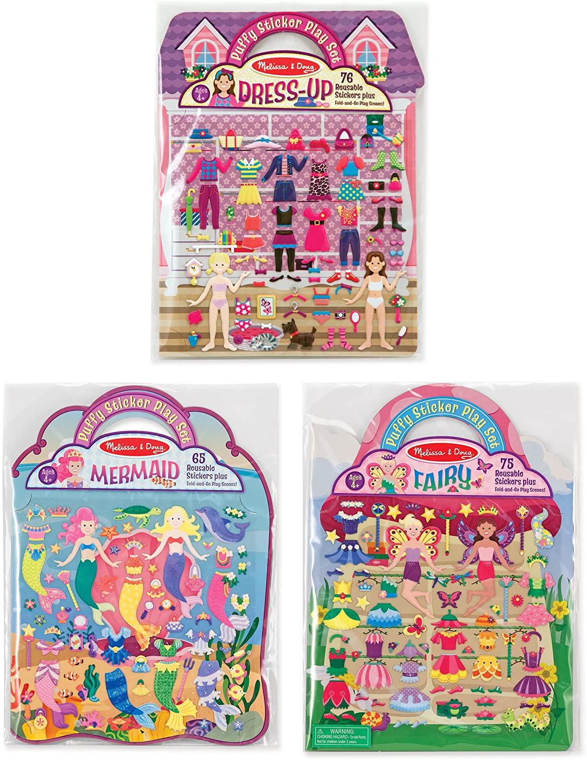 melissa and doug restickable stickers dress up