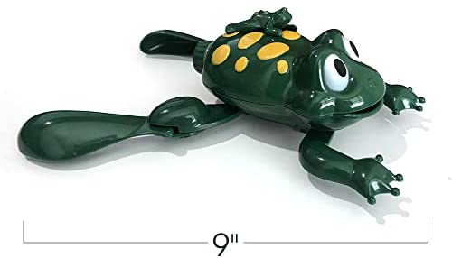 green frog toy box