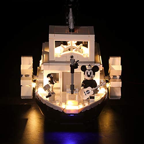 lego steamboat willie light kit