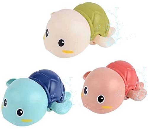 wind up swimming bath toys