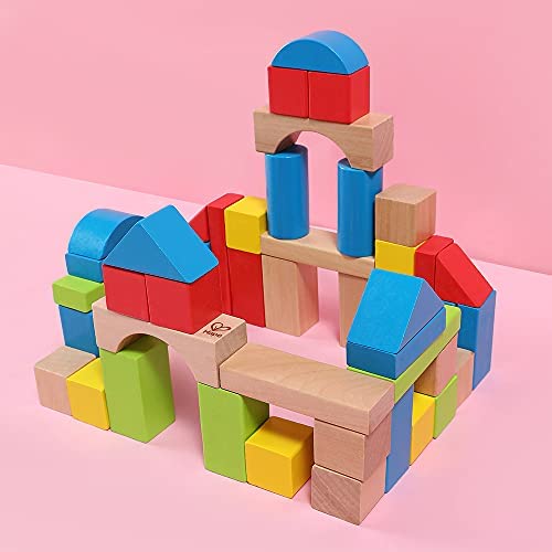 hape wooden block set