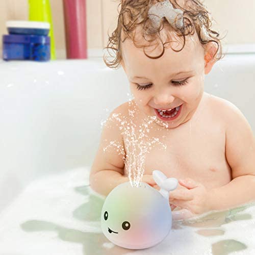 light up sprinkler bath toy