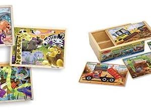 construction puzzles in a box