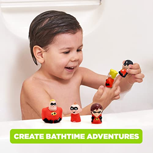 incredibles bath toys