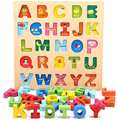 best wooden alphabet puzzle