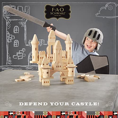 fao schwarz wood castle blocks