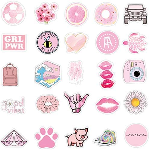 300 PCS Cute Stickers Vsco Stickers for Water Bottles Waterproof Cute  Stickers for Kids Teens Girls Aesthetic Vinyl Stickers for Water Bottles  Flask