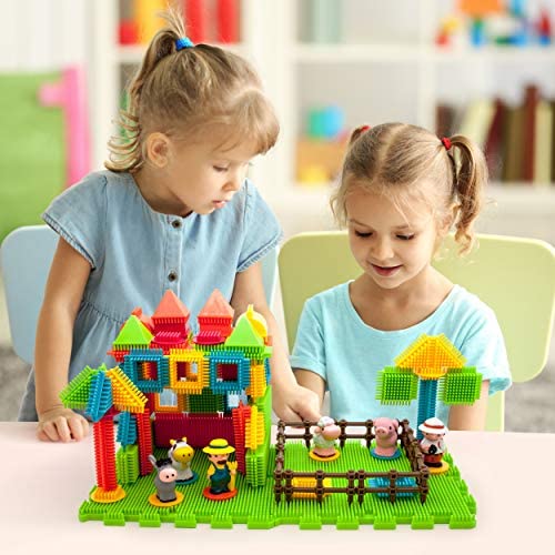 picasso tiles bristle blocks farm set