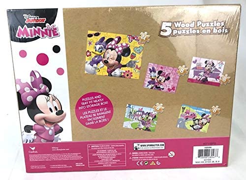 minnie mouse wooden puzzle