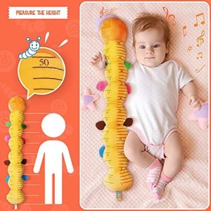 Baby Musical Stuffed Animal Toys Activity Soft Toys with Ruler