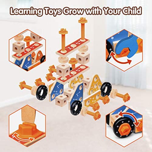 lukat building stem learning toy