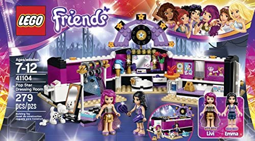 lego friends 41104 pop star dressing room building kit