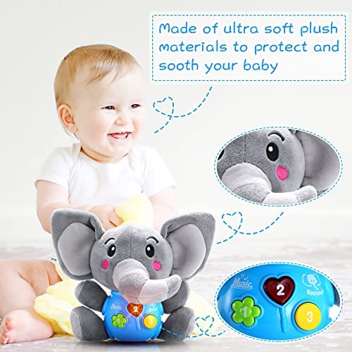 infant musical stuffed animals