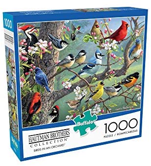 Hautman Brothers Birds in an Orchard 1000 Piece Jigsaw Puzzle