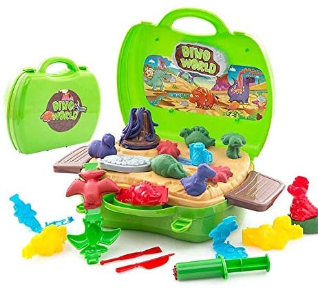 playdoh dinosaur set