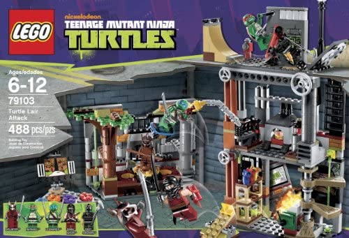 lego ninja turtle games