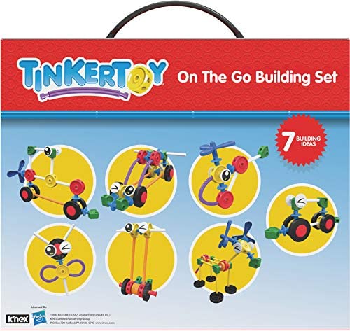 tinkertoy on the go building set