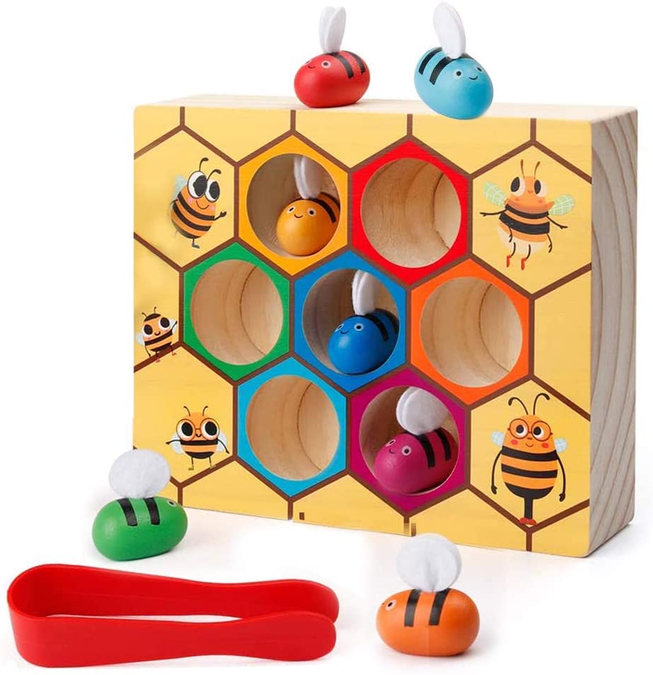 wooden bee toy