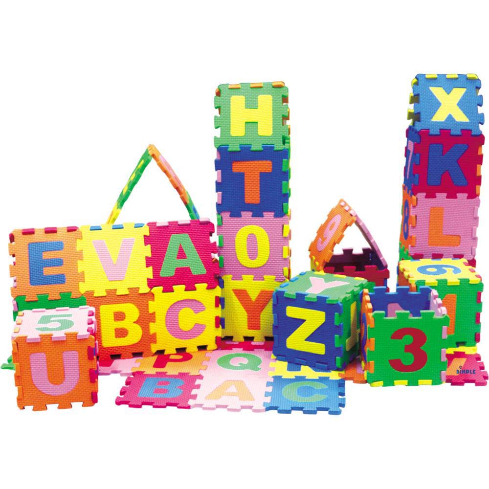 36 piece foam alphabet mat