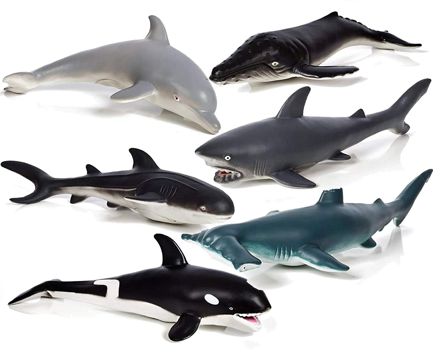 shark and whale toys