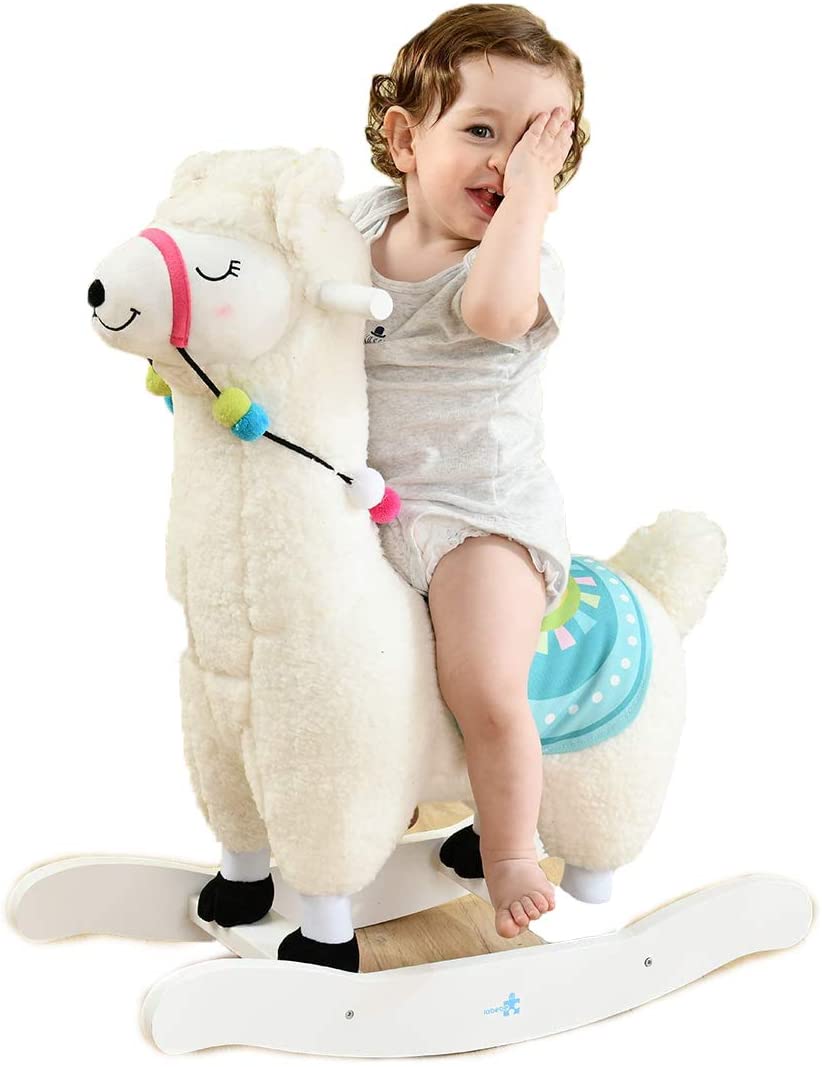 stuffed animal rocking horse