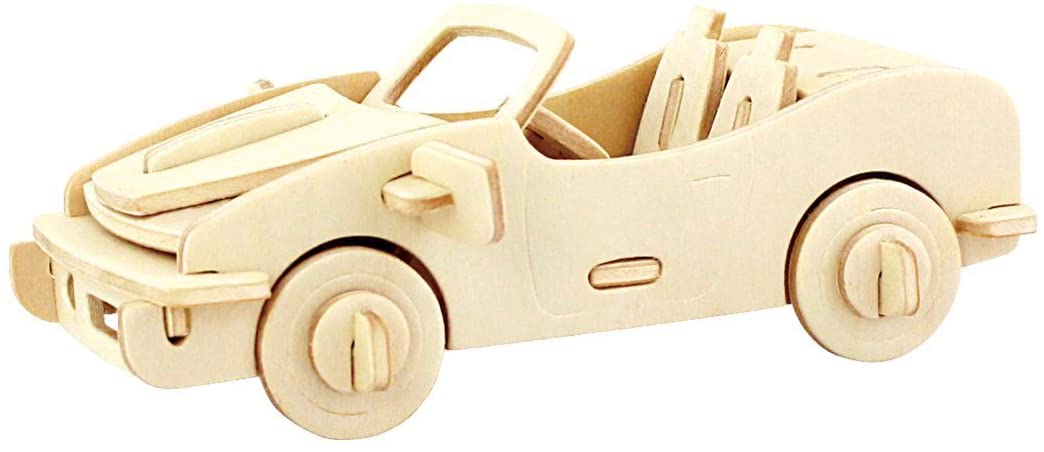 wooden car model kits