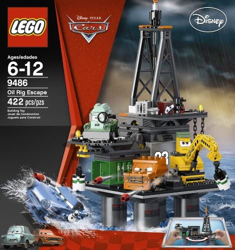 lego cars 2 oil rig escape