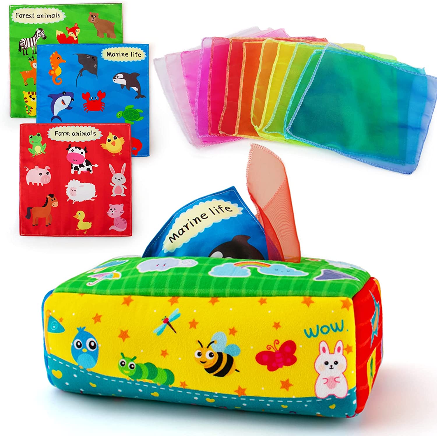 magic tissue box toy