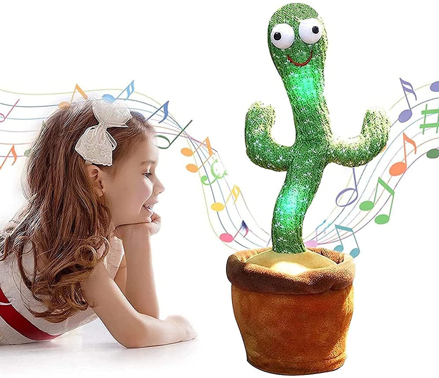 dancing cactus with music