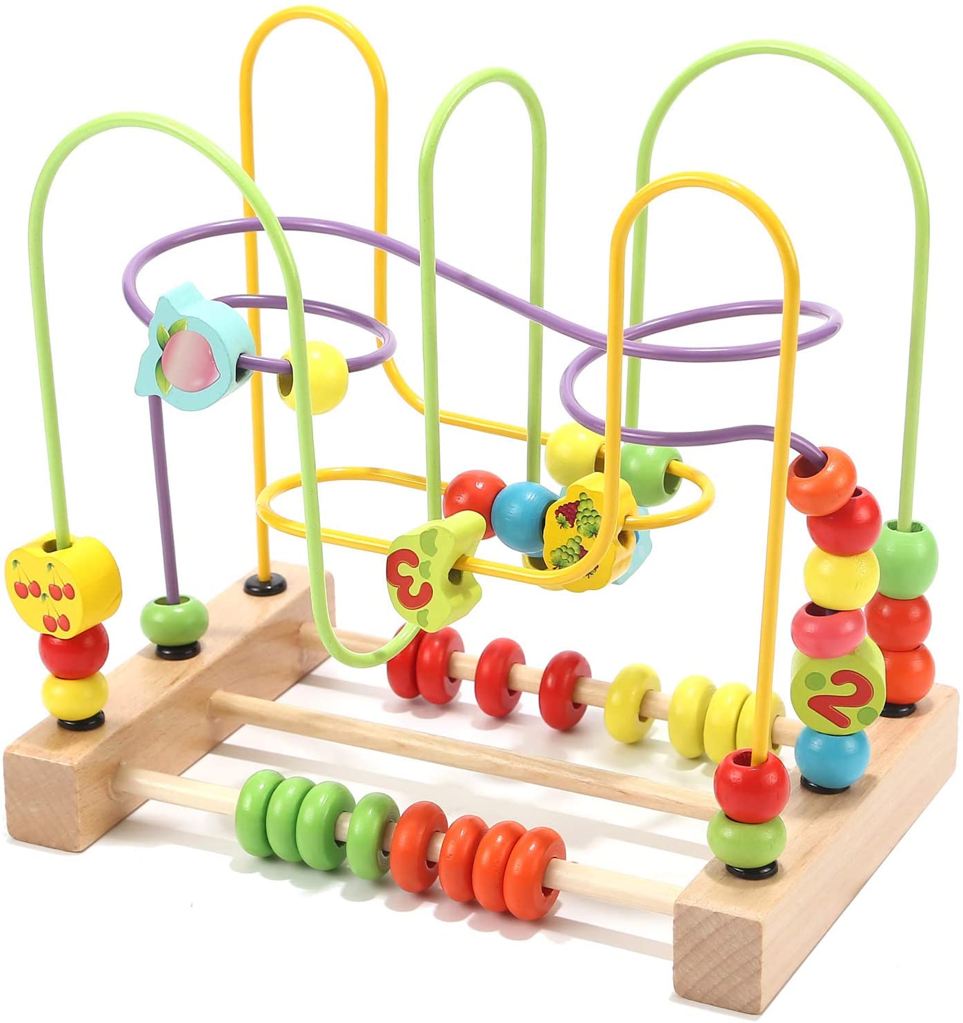 roller coaster bead maze