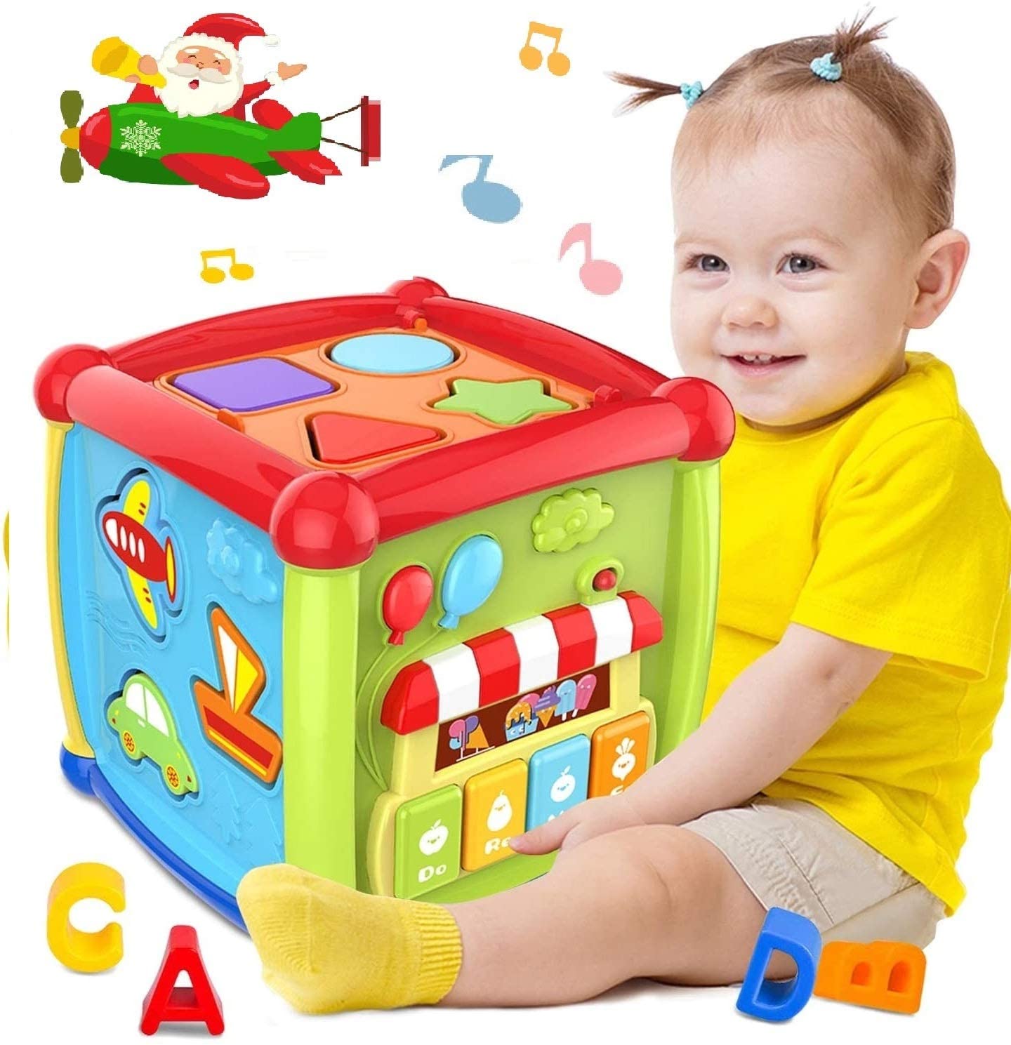 musical shape sorter toy